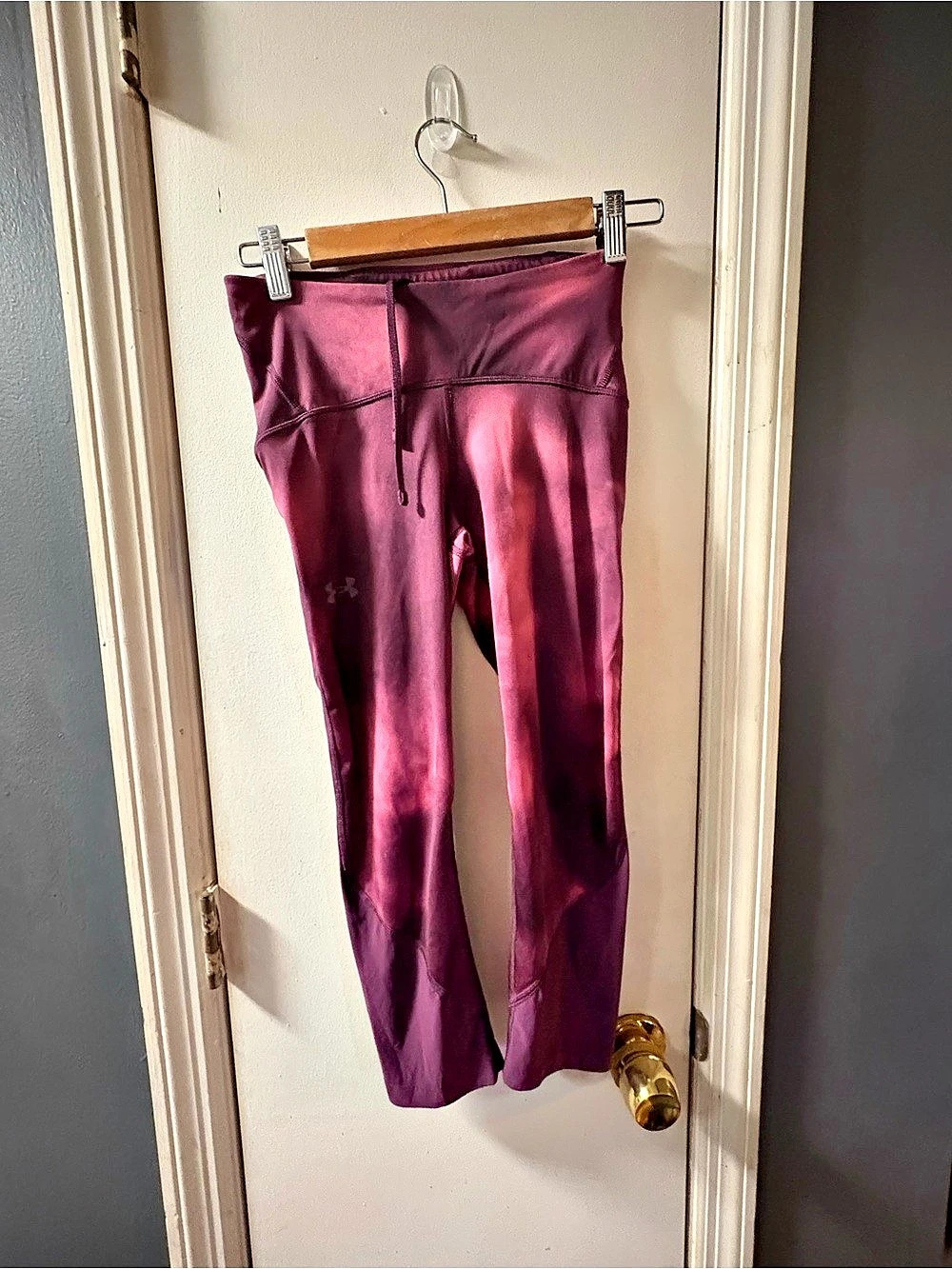Under Armour Compression Leggings in Purple SM NWT